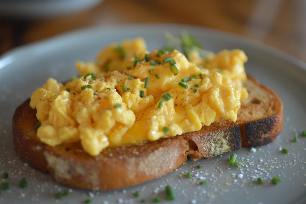 Jajecznica ze szczypiorkiem