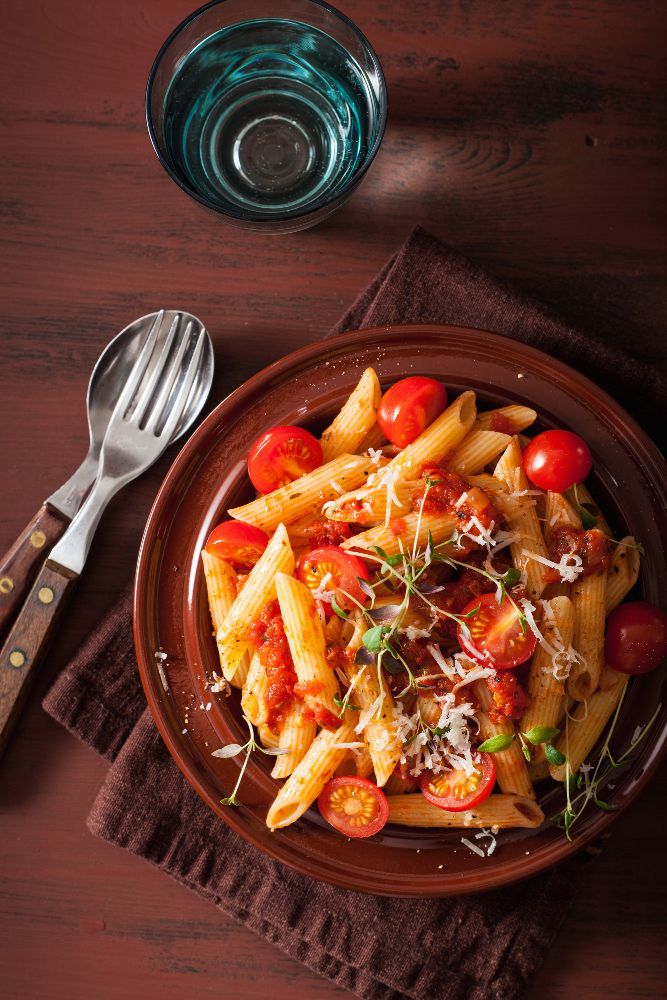 Penne pasta